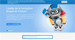 Desktop Screenshot of drupalfrance.com